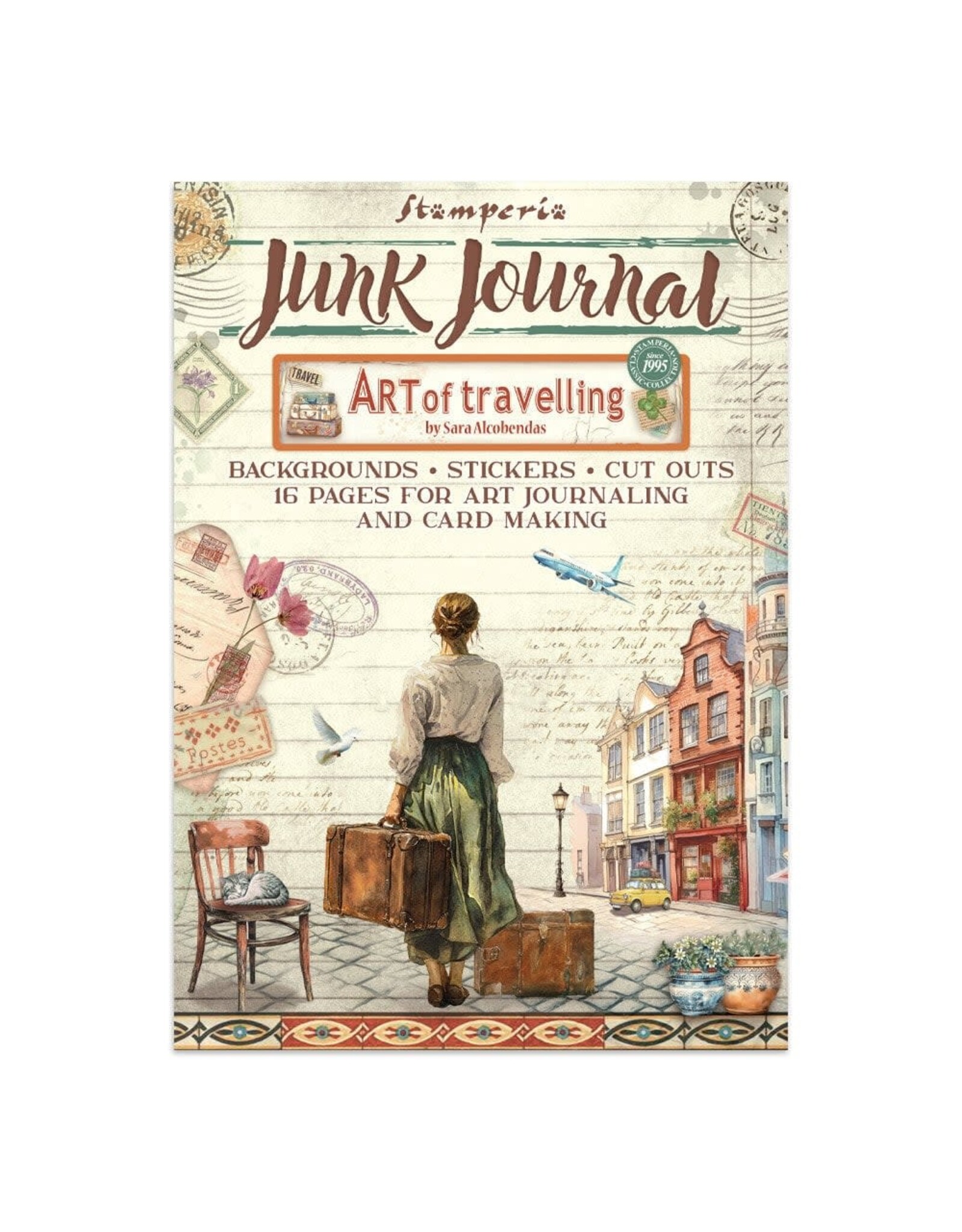 STAMPERIA STAMPERIA ART OF TRAVELLING JUNK JOURNAL