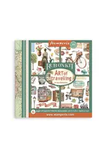 STAMPERIA STAMPERIA ART OF TRAVELLING ASSORTED RUB-ONS 6/PK