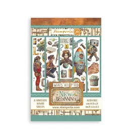 STAMPERIA STAMPERIA A NEW BEGINNING A5 WASHI PAD