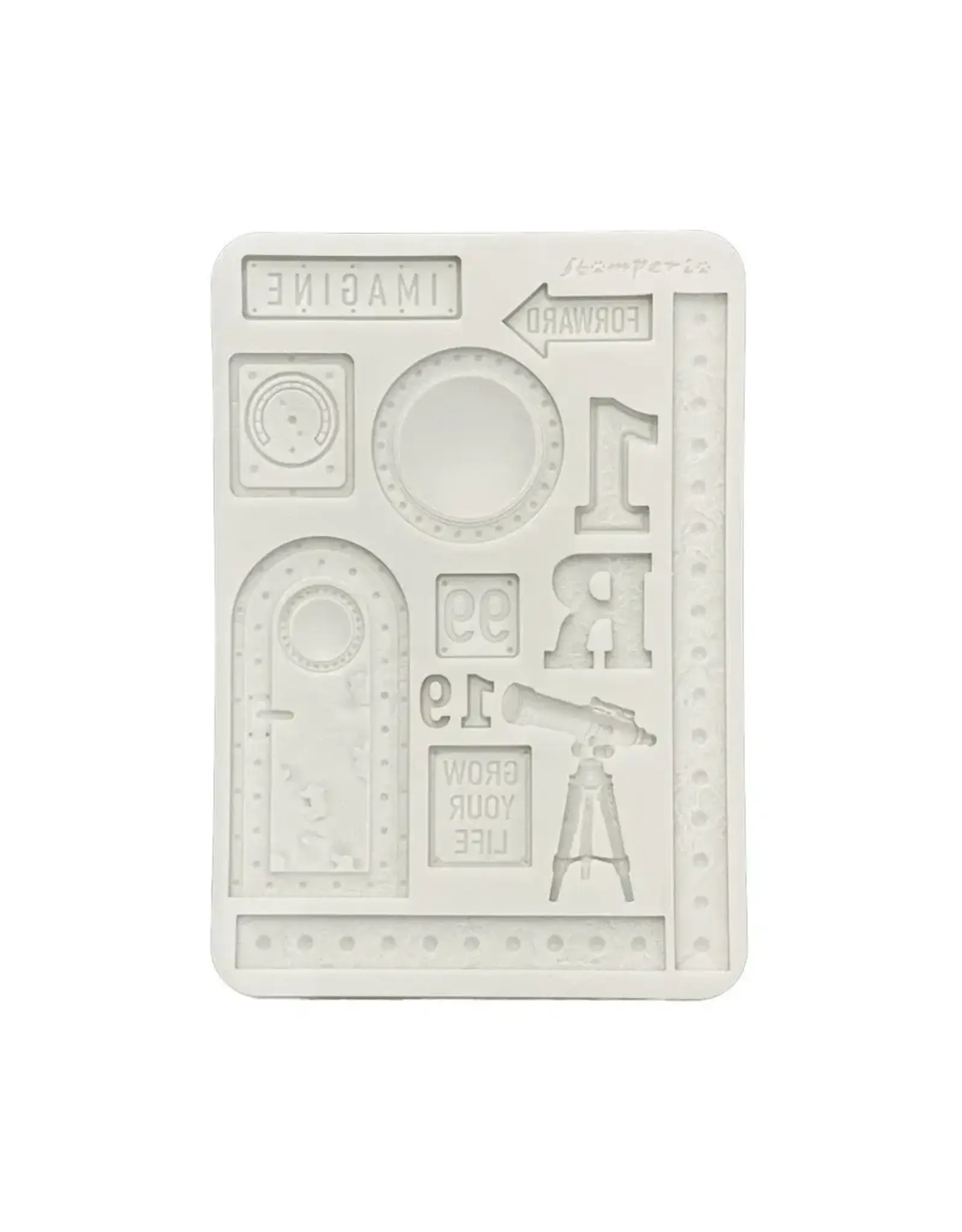 STAMPERIA STAMPERIA A NEW BEGINNING TELESCOPE A5 SILICONE MOULD