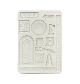 STAMPERIA STAMPERIA A NEW BEGINNING TELESCOPE A5 SILICONE MOULD
