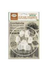 STAMPERIA STAMPERIA A NEW BEGINNING CLEAR STAMP SET