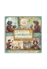 STAMPERIA STAMPERIA A NEW BEGINNING MAXI PAD 8x8 PAPER PACK 22 SINGLE FACED SHEETS