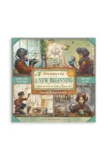 STAMPERIA STAMPERIA A NEW BEGINNING MAXI PAD 12x12 PAPER PACK 22 SHEETS