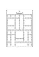 STAMPERIA STAMPERIA A NEW BEGINNING METAL PLATES A5 SOFT MAXI MOULD