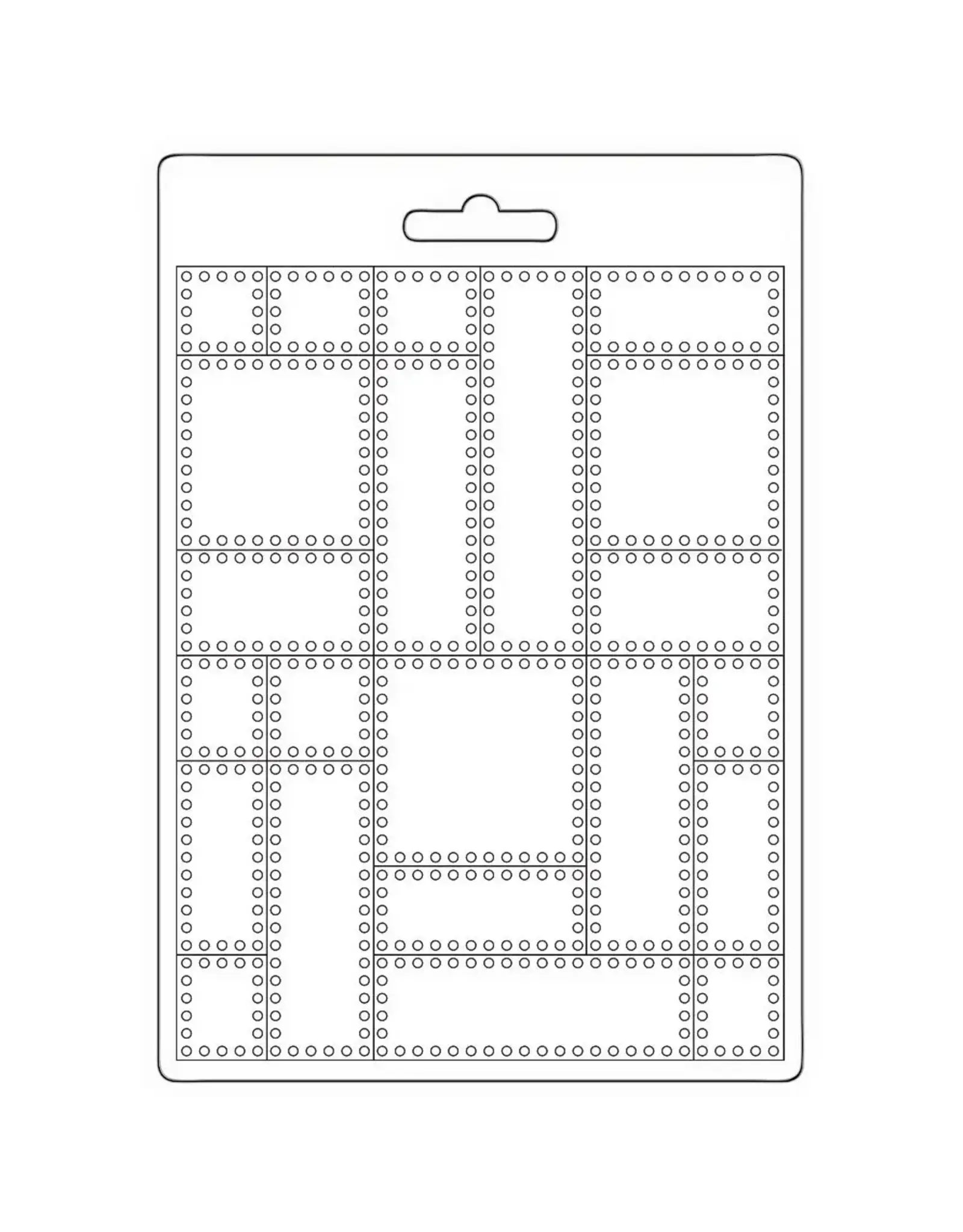 STAMPERIA STAMPERIA A NEW BEGINNING METAL PLATES A5 SOFT MAXI MOULD