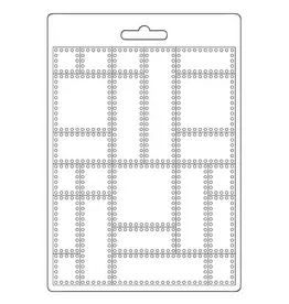 STAMPERIA STAMPERIA A NEW BEGINNING METAL PLATES A5 SOFT MAXI MOULD