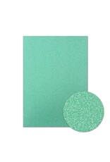 HUNKYDORY CRAFTS LTD. HUNKYDORY DIAMOND SPARKLES SHIMMER CARDSTOCK JADE GREEN 10 X A4 200GSM