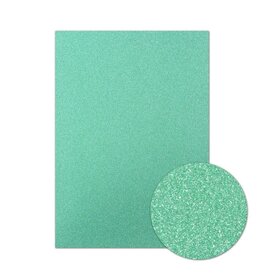 HUNKYDORY CRAFTS LTD. HUNKYDORY DIAMOND SPARKLES SHIMMER CARDSTOCK JADE GREEN 10 X A4 200GSM
