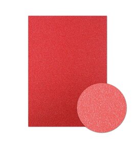 HUNKYDORY CRAFTS LTD. HUNKYDORY DIAMOND SPARKLES SHIMMER CARDSTOCK RUBY RED 10 X A4 200GSM
