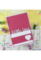 HUNKYDORY CRAFTS LTD. HUNKYDORY DIAMOND SPARKLES SHIMMER CARDSTOCK RUBY RED 10 X A4 200GSM