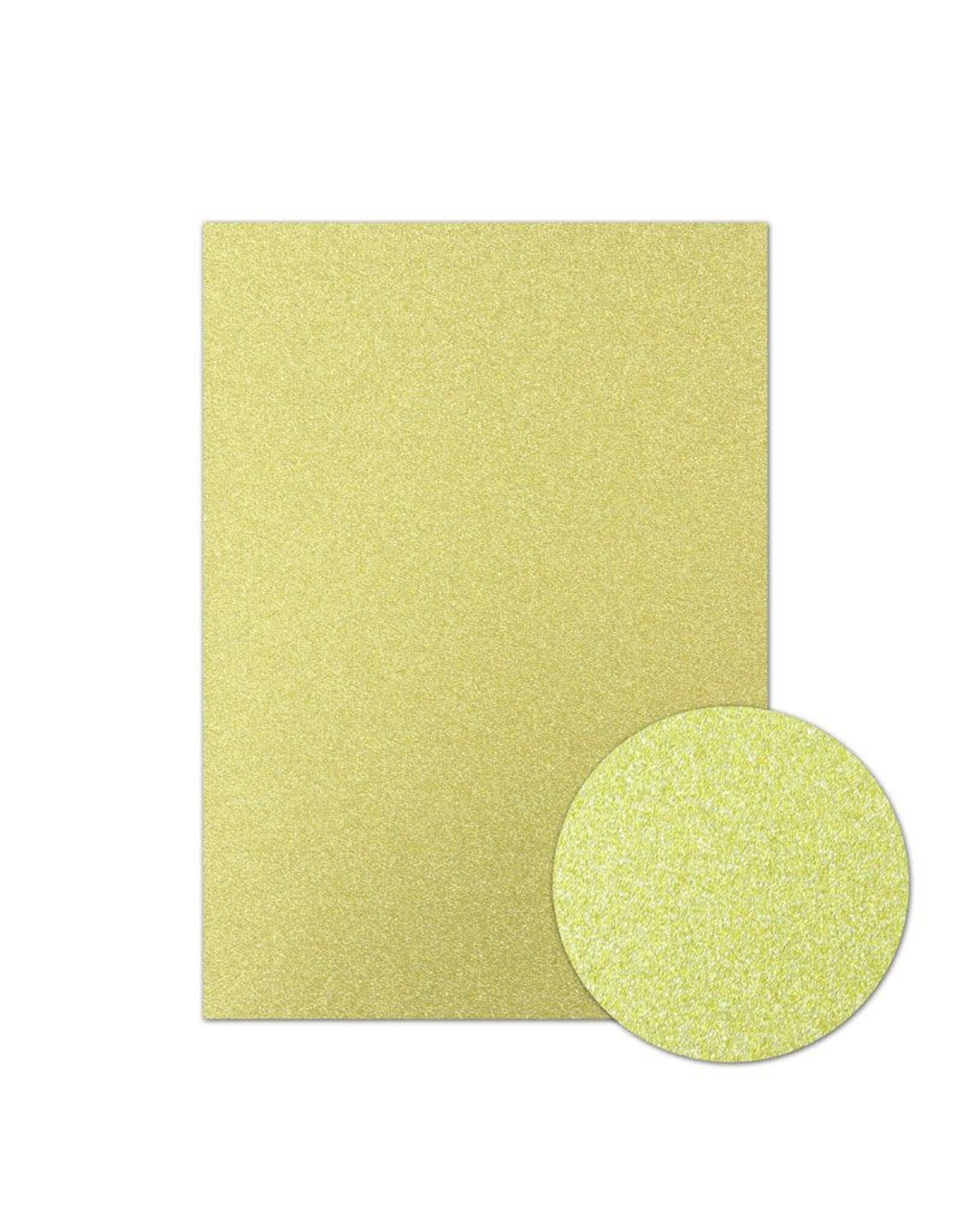 HUNKYDORY CRAFTS LTD. HUNKYDORY DIAMOND SPARKLES SHIMMER CARDSTOCK GOLD 10 X A4 200GSM