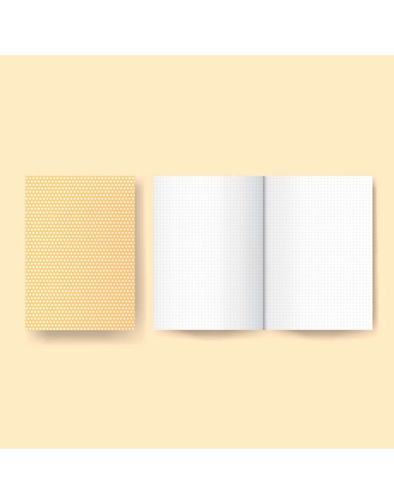 MASTERPIECE DESIGN MASTERPIECE DESIGN A5 YELLOW NOTEBOOK
