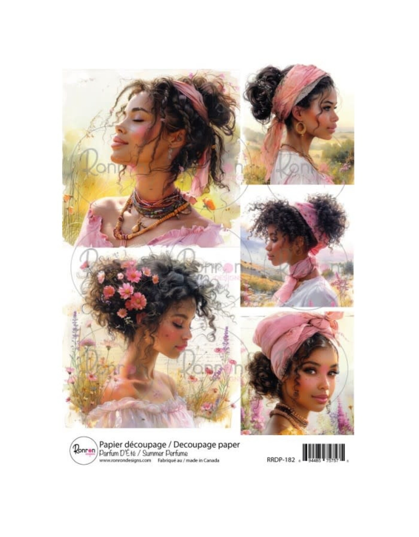 RONRON DESIGNS RONRON DESIGNS PARFUM D'ÉTÉ RICE PAPER