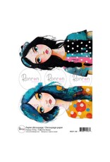 RONRON DESIGNS RONRON DESIGNS FEMMES À POIS RICE PAPER