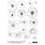RONRON DESIGNS RONRON DESIGNS TRACÉS DE FLEURS RICE PAPER