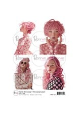 RONRON DESIGNS RONRON DESIGNS ROSE RICE PAPER