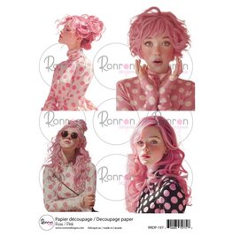 RONRON DESIGNS RONRON DESIGNS ROSE RICE PAPER