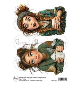 RONRON DESIGNS RONRON DESIGNS CAFÉ RICE PAPER