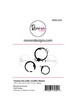 RONRON DESIGNS RONRON DESIGNS TACHES DE CAFÉ FOAM STAMP SET