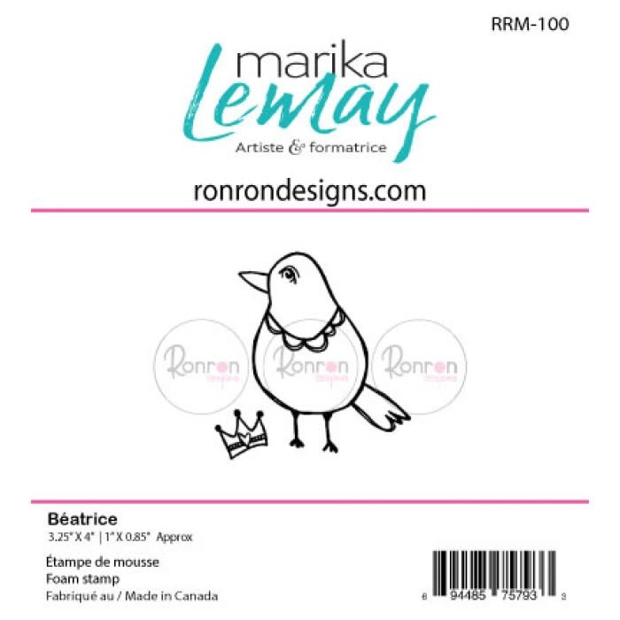 RONRON DESIGNS RONRON DESIGNS BÉATRICE FOAM STAMP SET