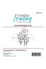 RONRON DESIGNS RONRON DESIGNS PÉTALES & POÉSIE 1 FOAM STAMP