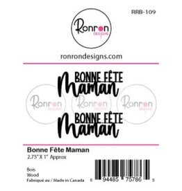 RONRON DESIGNS RONRON DESIGNS BONNE FÊTE MAMAN WOOD PIECES