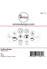 RONRON DESIGNS RONRON DESIGNS COFFEE BREAK WOOD PIECES