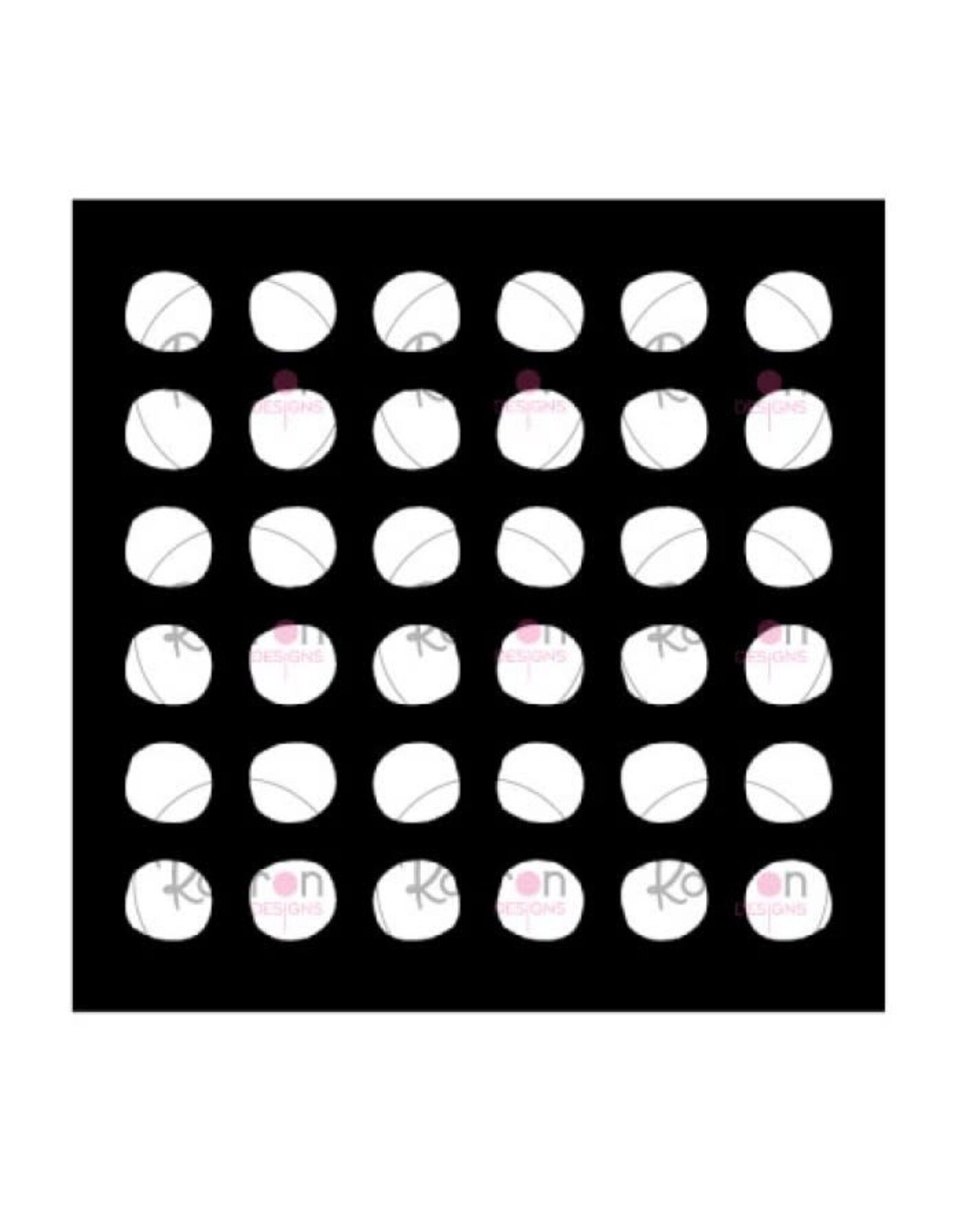 RONRON DESIGNS RONRON DESIGNS CERCLES IMPARFAITS STENCIL