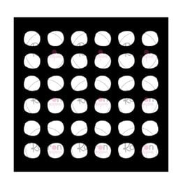 RONRON DESIGNS RONRON DESIGNS CERCLES IMPARFAITS STENCIL