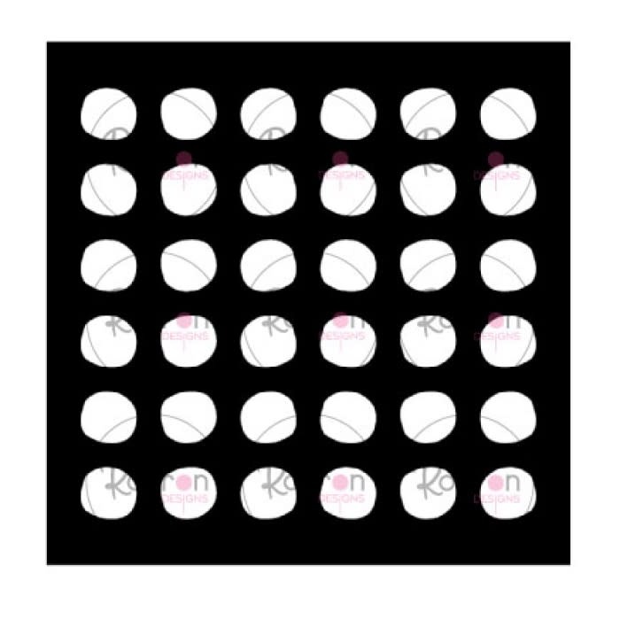 RONRON DESIGNS RONRON DESIGNS CERCLES IMPARFAITS STENCIL