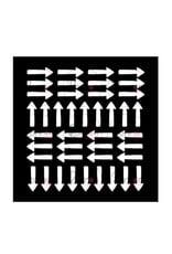 RONRON DESIGNS RONRON DESIGNS FLÈCHES DANS TOUS LES SENS STENCIL