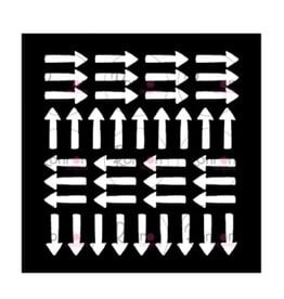 RONRON DESIGNS RONRON DESIGNS FLÈCHES DANS TOUS LES SENS STENCIL