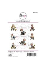RONRON DESIGNS RONRON DESIGNS HISTOIRES DE GRAND-PAPA TOPPERS