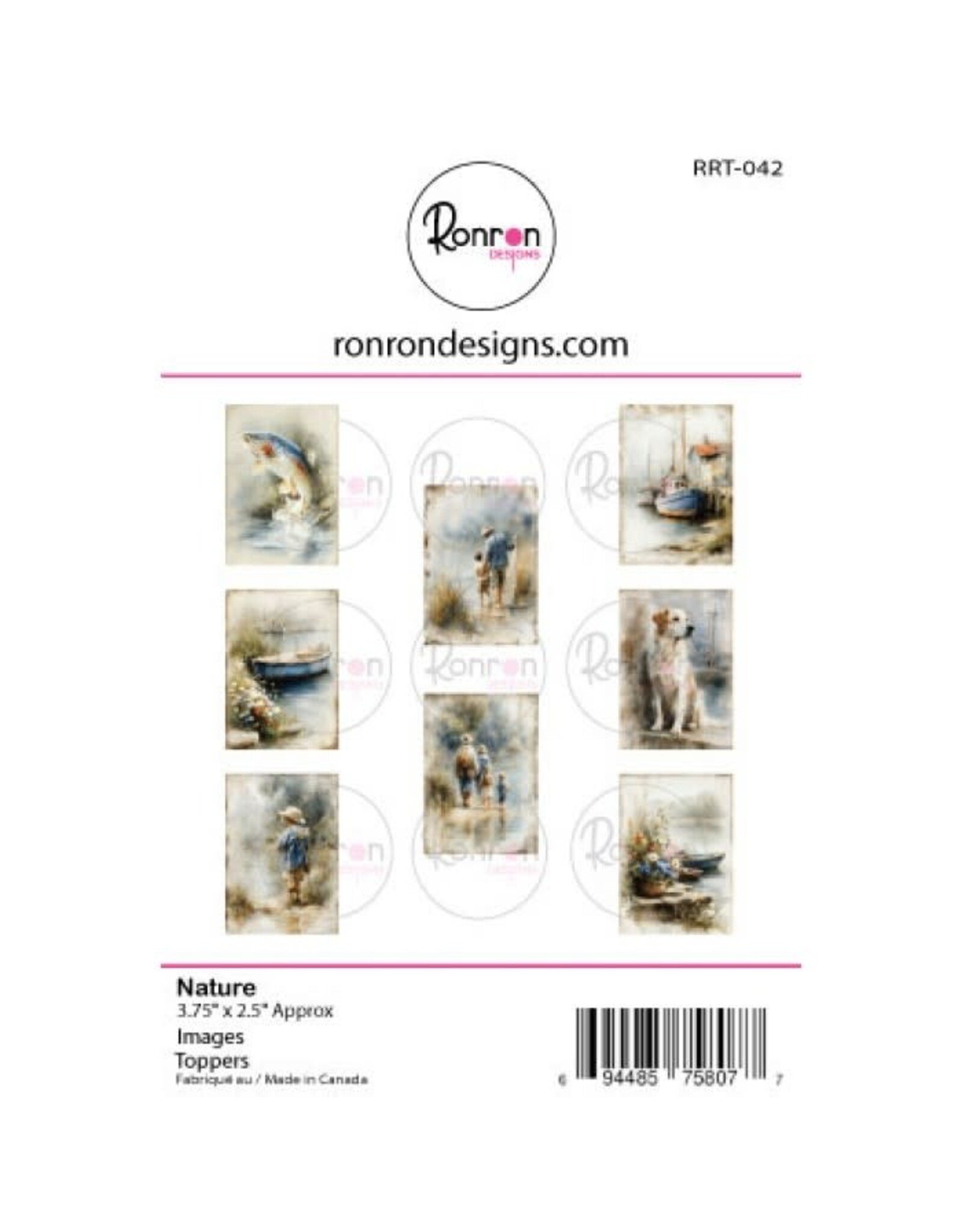 RONRON DESIGNS RONRON DESIGNS NATURE TOPPERS