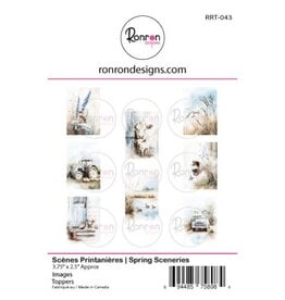 RONRON DESIGNS RONRON DESIGNS SCÈNES PRINTANIÈRES TOPPERS