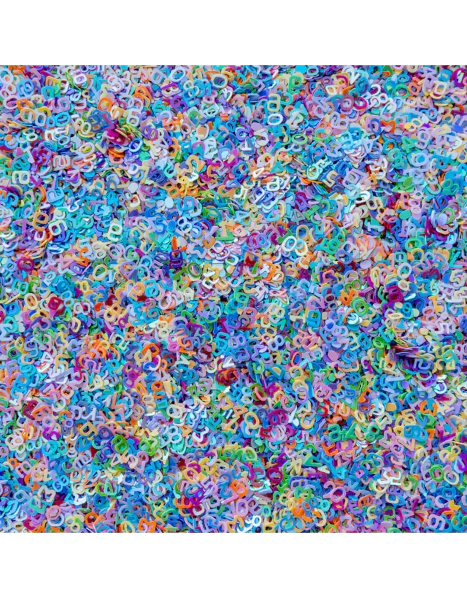 TRINITY STAMPS TRINITY STAMPS NUMBER BITS CONFETTI EMBELLISHMENTS