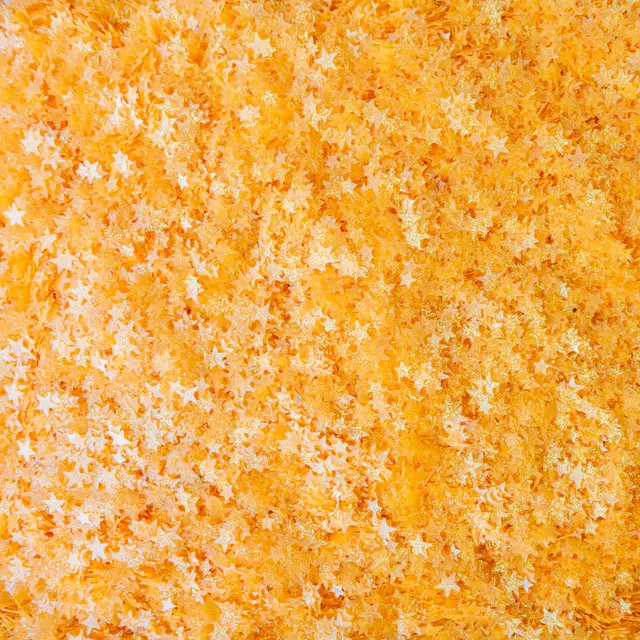 TRINITY STAMPS TRINITY STAMPS TANGERINE SPARKLE STARS CONFETTI EMBELLISHMENTS
