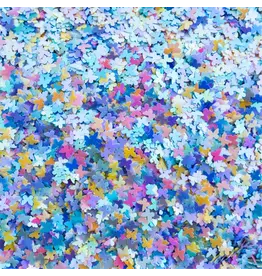 TRINITY STAMPS TRINITY STAMPS FLITTER GLITTER IRIDESCENT BUTTERFLY CONFETTI EMBELLISHMENTS