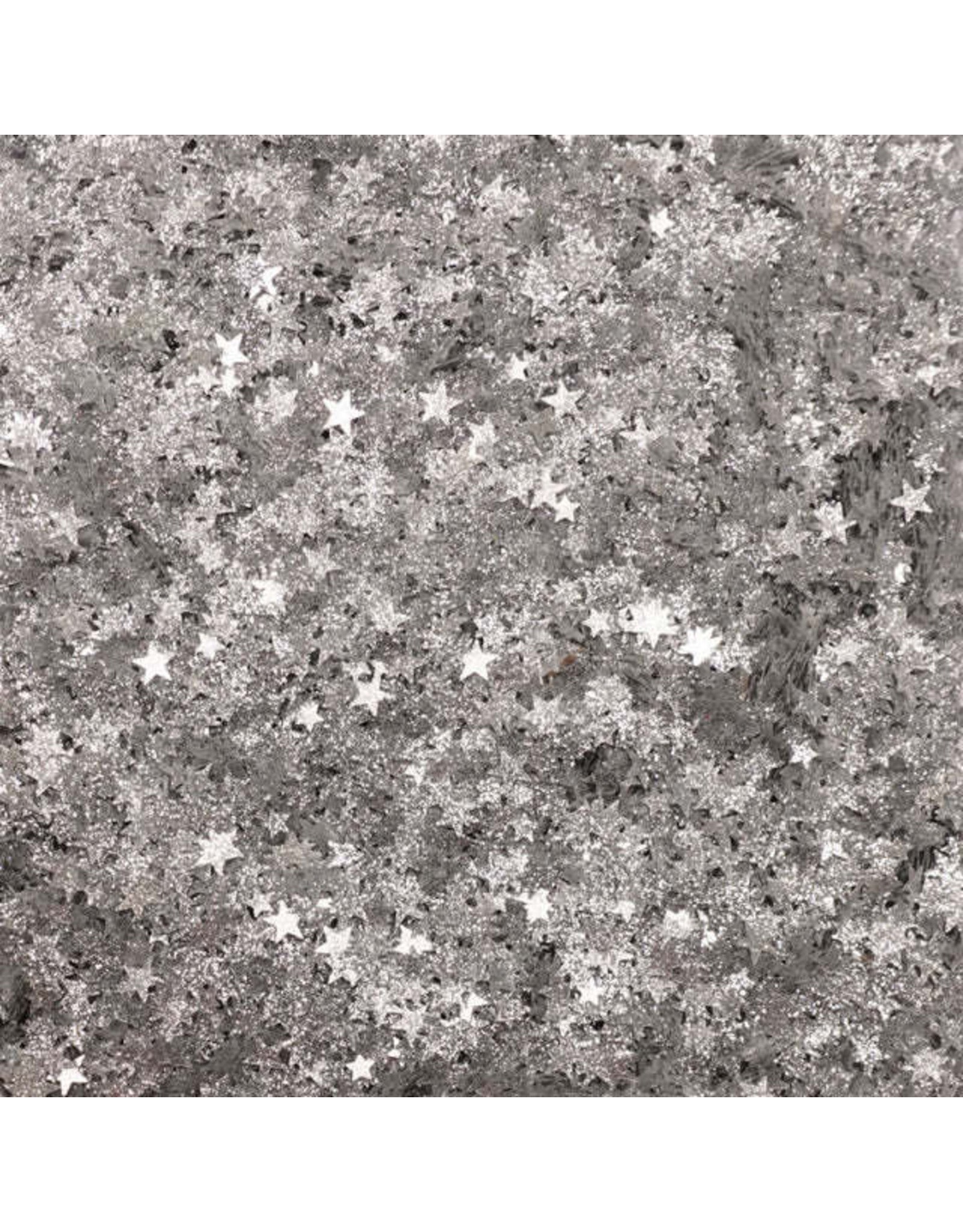 TRINITY STAMPS TRINITY STAMPS SILVER SPARKLE STARS CONFETTI EMBELLISHMENTS