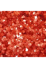 TRINITY STAMPS TRINITY STAMPS RED SPARKLE HEARTS CONFETTI EMBELLISHMENTS