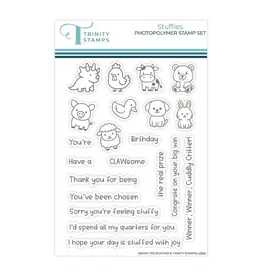 TRINITY STAMPS TRINITY STAMPS STUFFIES CLEAR STAMP SET