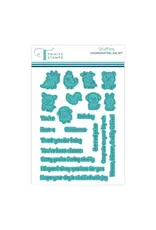 TRINITY STAMPS TRINITY STAMPS STUFFIES COORDINATING DIE SET