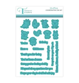 TRINITY STAMPS TRINITY STAMPS STUFFIES COORDINATING DIE SET