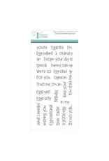 TRINITY STAMPS TRINITY STAMPS EGG-CEPTIONAL SENTIMENTS CLEAR STAMP SET