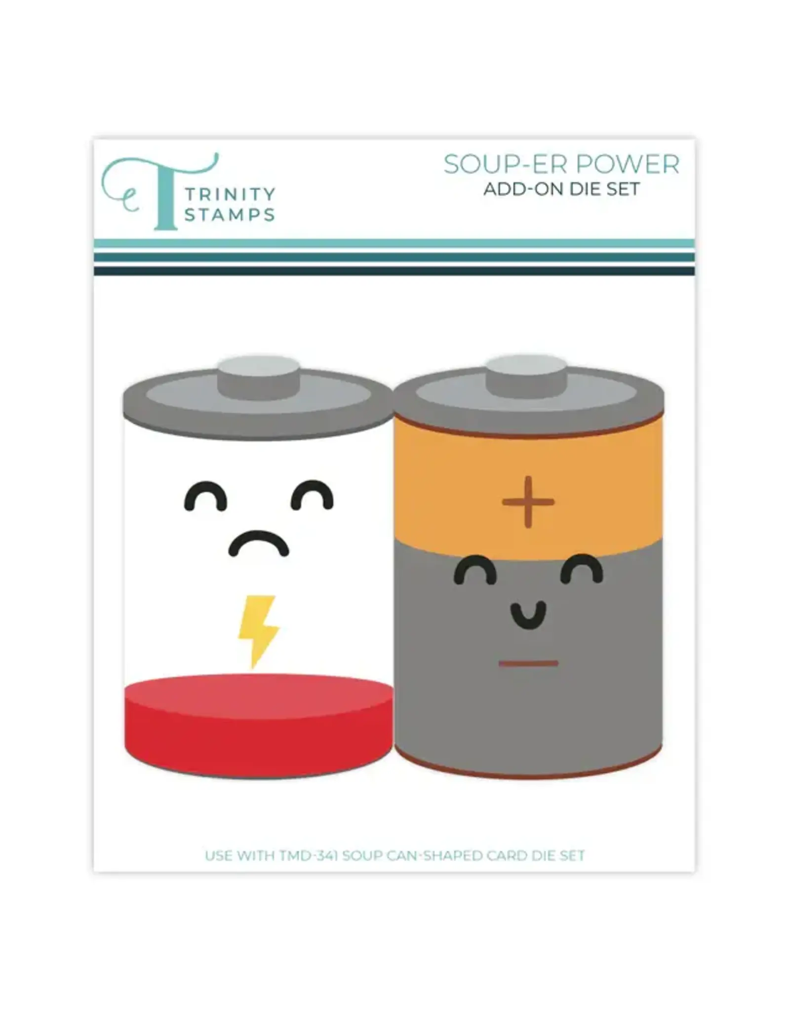 TRINITY STAMPS TRINITY STAMPS SOUPER POWER ADD-ON DIE SET