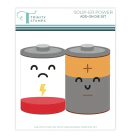 TRINITY STAMPS TRINITY STAMPS SOUPER POWER ADD-ON DIE SET