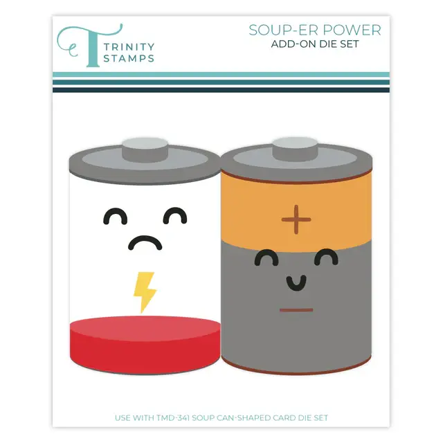 TRINITY STAMPS TRINITY STAMPS SOUPER POWER ADD-ON DIE SET