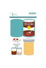 TRINITY STAMPS TRINITY STAMPS SOUP CAN-SHAPED CARD DIE SET