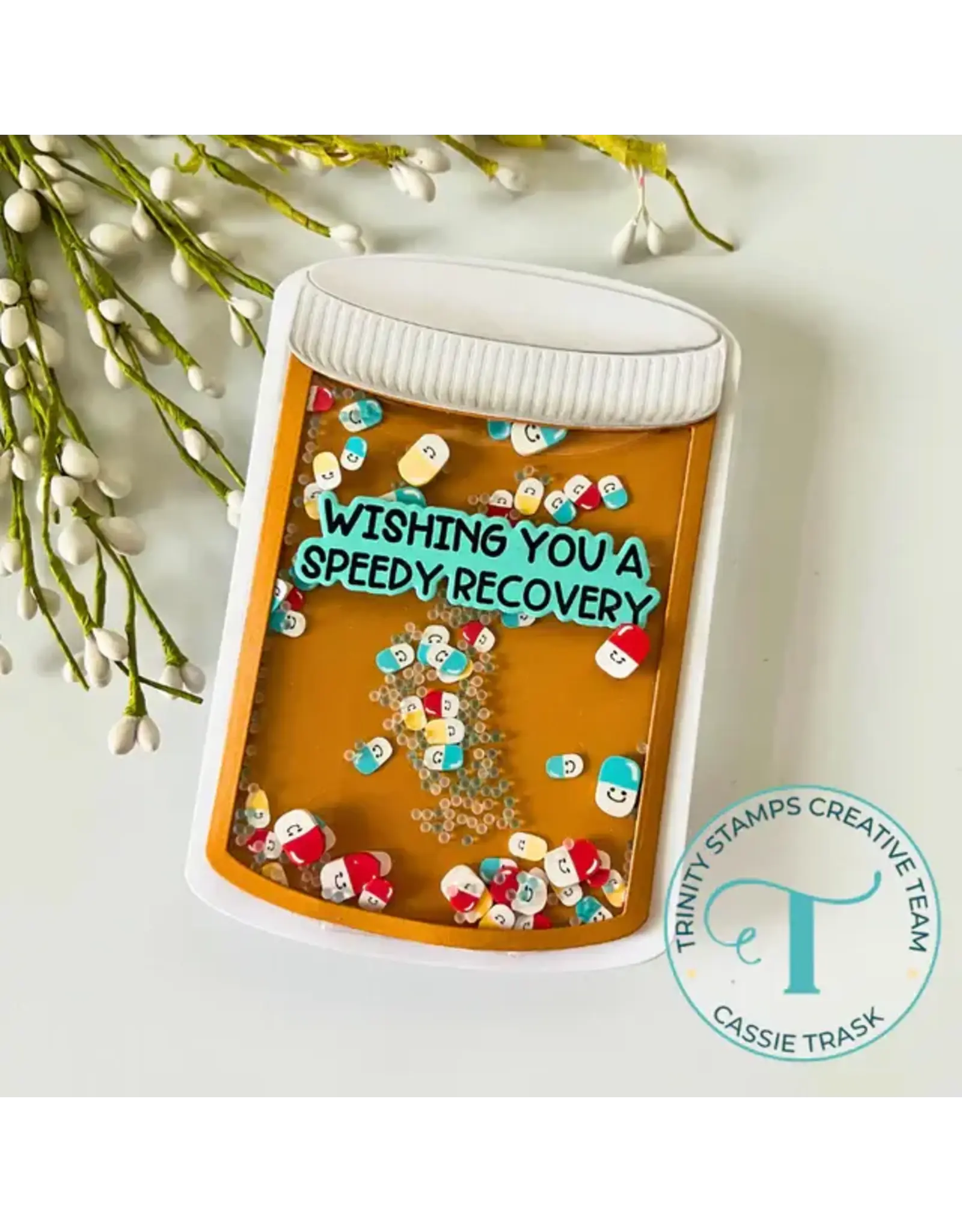 TRINITY STAMPS TRINITY STAMPS SOUP CAN-SHAPED CARD DIE SET